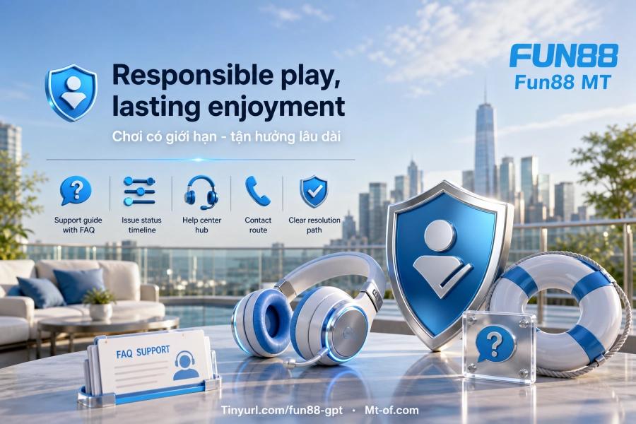 cá cược có trách nhiệm Fun88 kiểm soát tài chính thời gian cảm xúc