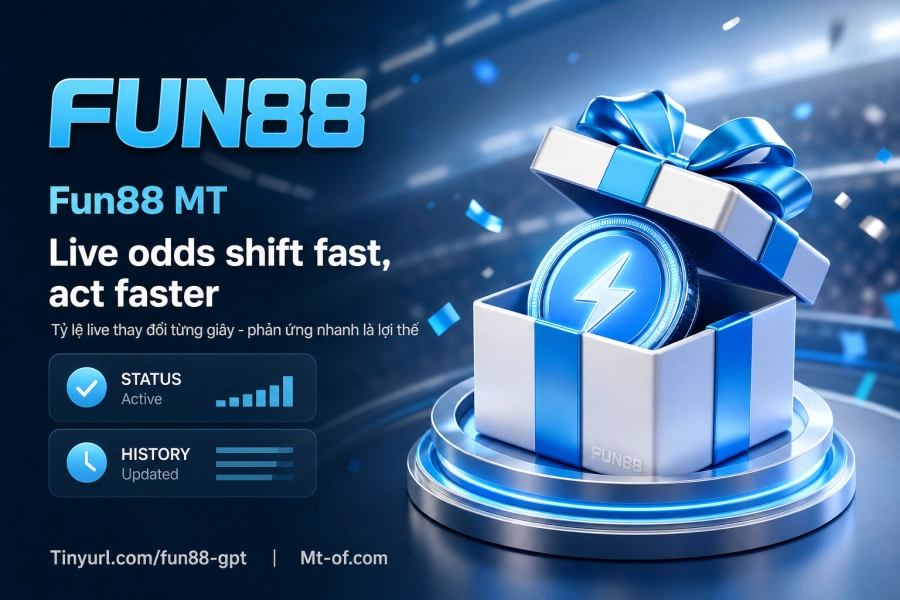 Fun88 live in-play betting empat provider Saba CMD BTI IM Sports odds