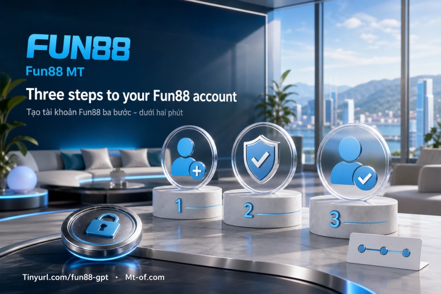 tạo tài khoản Fun88 ba bước đơn giản miễn phí đăng ký 2026