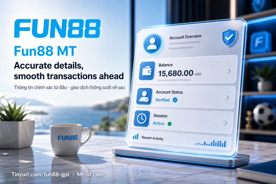 thông tin cần điền khi đăng ký Fun88 tên đăng nhập mật khẩu số điện thoại email
