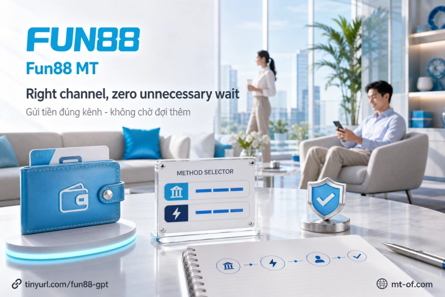 Fun88 deposit channels bank transfer Fastpay e-wallet prepaid card limits 2026